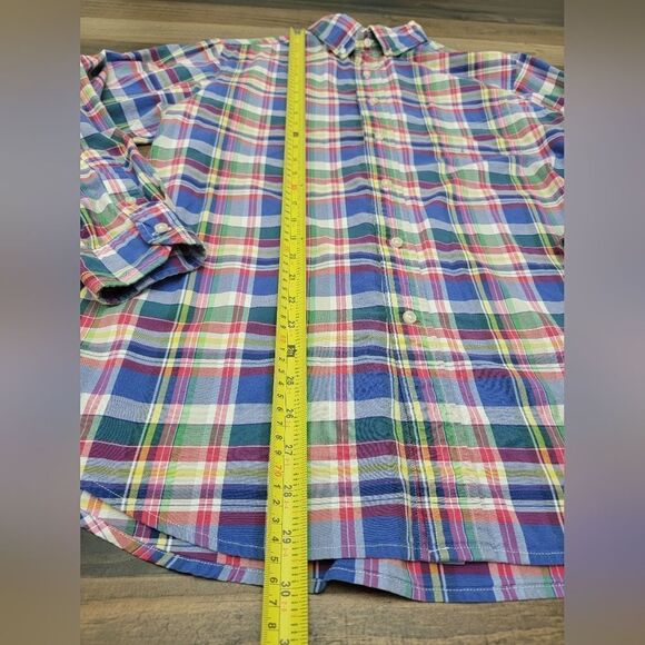 Cremieux Classic Slim Fit Stretch Oxford Long Sleeve Button Down Shirt Size L - Picture 6 of 9